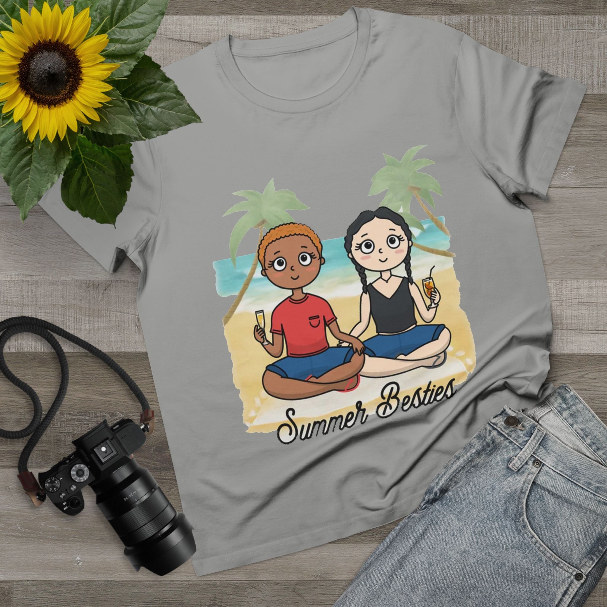 Summer Besties | Women Maple Tee
